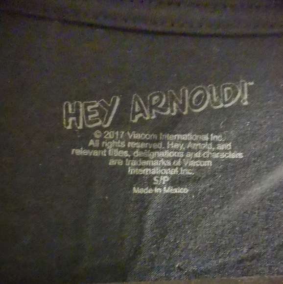 🎁🆕Hey Arnold! Nickelodeon Embroidered Tee US S - Picture 4 of 7